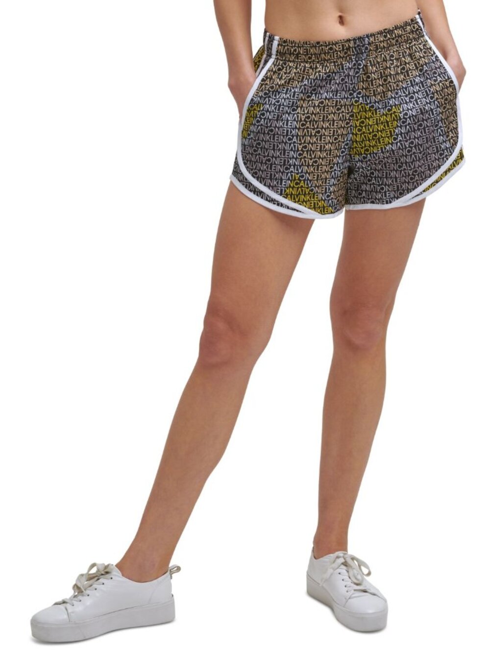 Calvin Klein Womens Printed Shorts